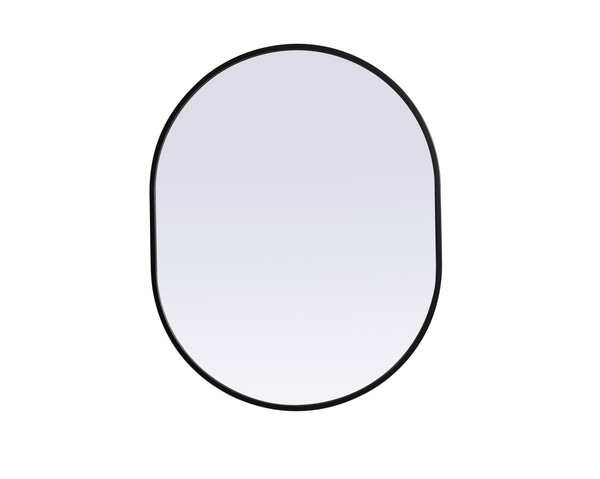 Elegant Lighting - MR2A2430BLK - Mirror - Asha - Black