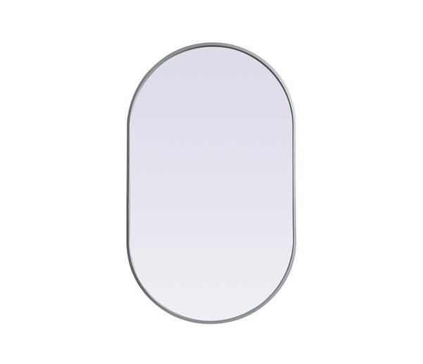 Elegant Lighting - MR2A2440SIL - Mirror - Asha - Silver