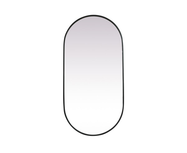 Elegant Lighting - MR2A2448BLK - Mirror - Asha - Black
