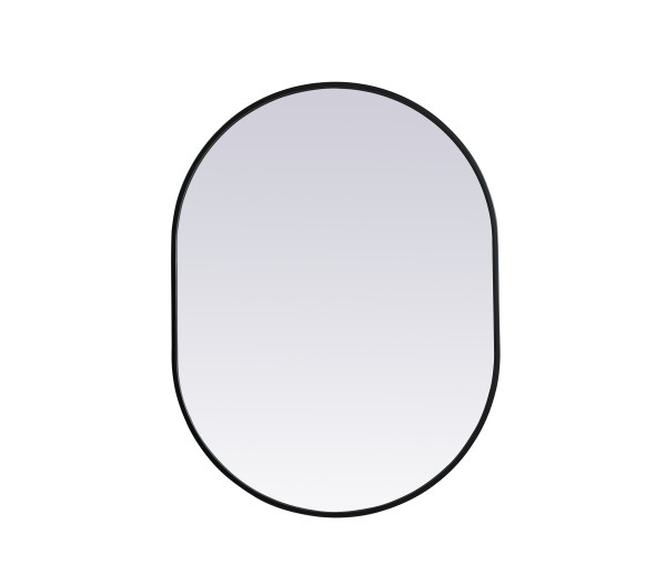 Elegant Lighting - MR2A2736BLK - Mirror - Asha - Black