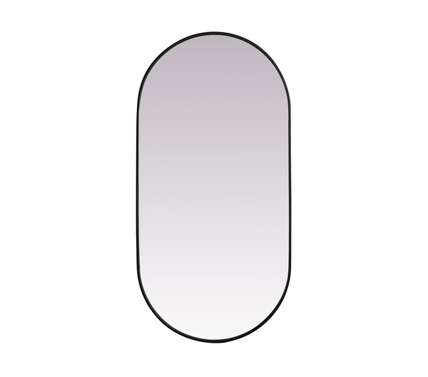 Elegant Lighting - MR2A3060BLK - Mirror - Asha - Black