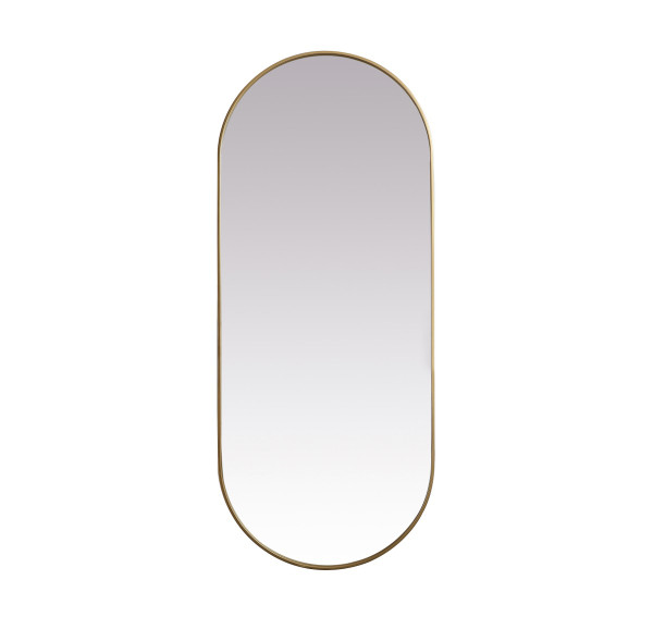 Elegant Lighting - MR2A3072BRS - Mirror - Asha - Brass