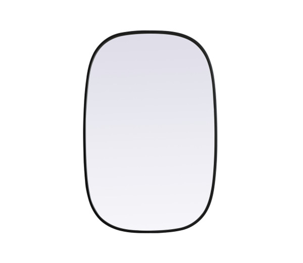 Elegant Lighting - MR2B2436BLK - Mirror - Brynn - Black