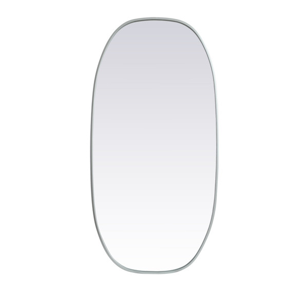 Elegant Lighting - MR2B2448SIL - Mirror - Brynn - Silver
