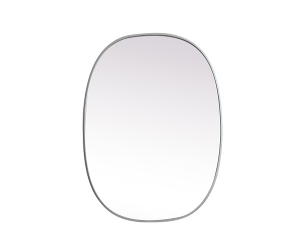 Elegant Lighting - MR2B2736SIL - Mirror - Brynn - Silver
