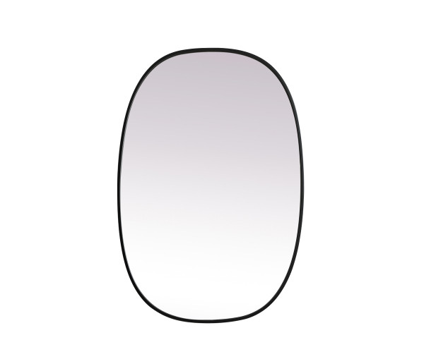 Elegant Lighting - MR2B2740BLK - Mirror - Brynn - Black