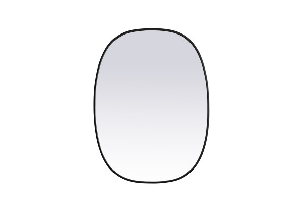 Elegant Lighting - MR2B3040BLK - Mirror - Brynn - Black