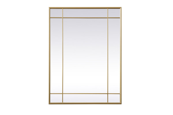 Elegant Lighting - MR3A3040BRA - Mirror - Viola - Brass