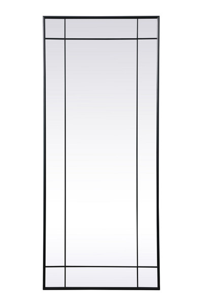 Elegant Lighting - MR3FL3070BLK - Mirror - Viola - Black