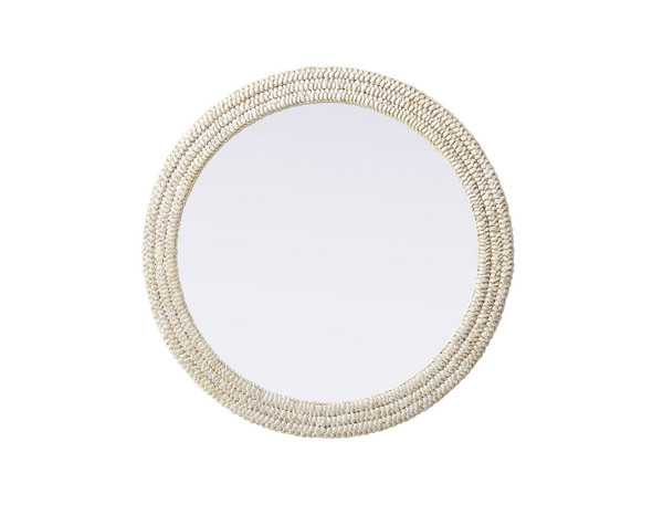 Elegant Lighting - MR4B36LN - Mirror - Marlowe - Linen White