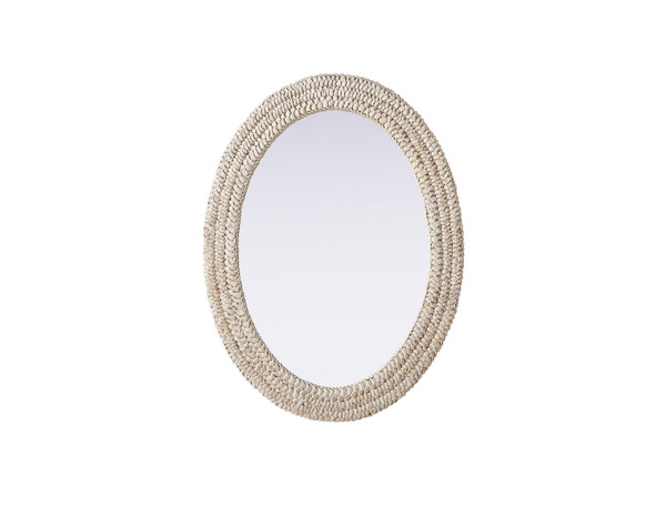 Elegant Lighting - MR4C2736LN - Mirror - Marlowe - Linen White
