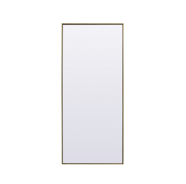 Elegant Lighting - MR4FL3072BR - Mirror - Eternity - Brass