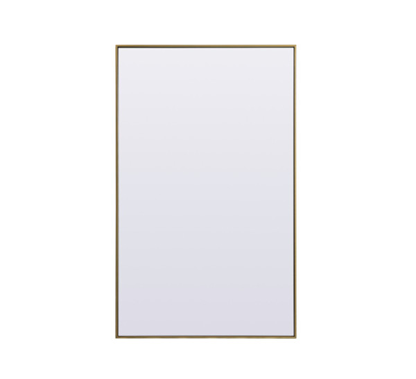Elegant Lighting - MR4FL3660BR - Mirror - Eternity - Brass