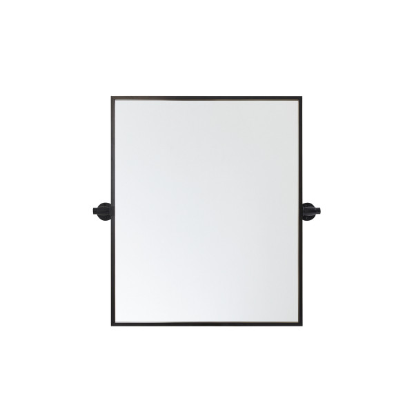 Elegant Lighting - MR6E2024BLK - Mirror - Everly - black