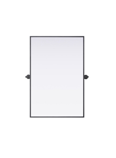 Elegant Lighting - MR6H2436BLK - Mirror - Amoura - Black