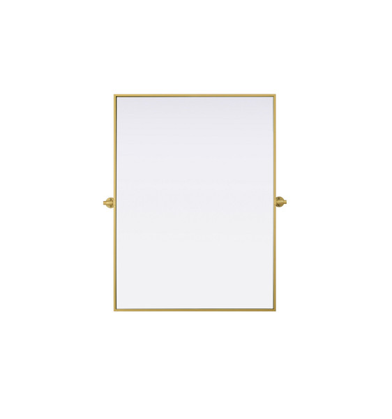 Elegant Lighting - MR6H4030BRA - Mirror - Amoura - Brass