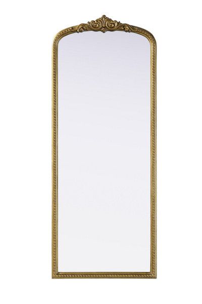 Elegant Lighting - MR7F2460AB - Mirror - Naomi - Antique Brass
