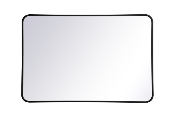 Elegant Lighting - MR802740BK - Mirror - Evermore - Black