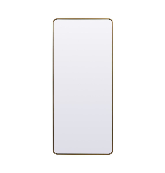 Elegant Lighting - MR803272BR - Mirror - Evermore - Brass