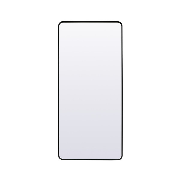 Elegant Lighting - MR80FL3272BK - Mirror - Evermore - Black