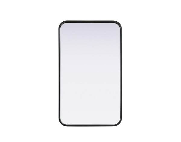 Elegant Lighting - MR8A1830BLK - Mirror - Remy - Black