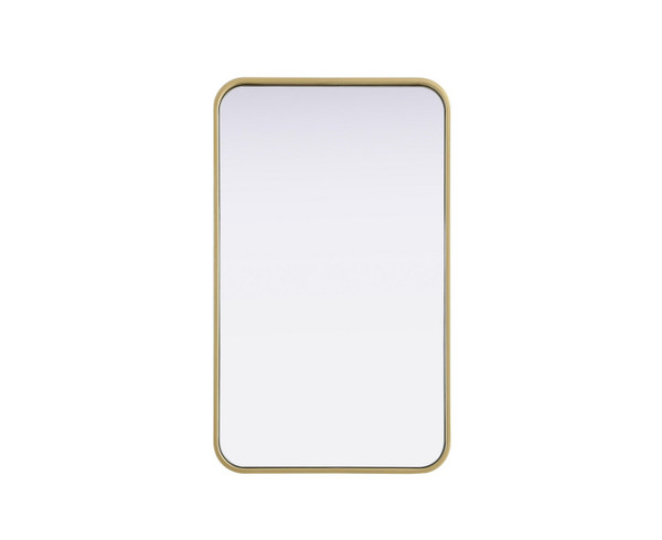 Elegant Lighting - MR8A1830BRA - Mirror - Remy - Brass