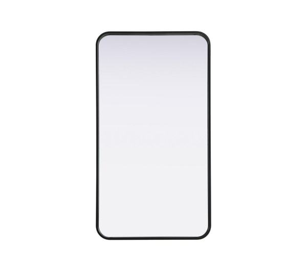 Elegant Lighting - MR8A2036BLK - Mirror - Remy - Black