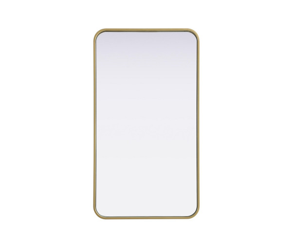 Elegant Lighting - MR8A2036BRA - Mirror - Remy - Brass