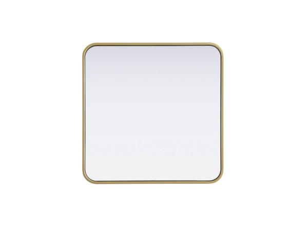 Elegant Lighting - MR8A2424BRA - Mirror - Remy - Brass