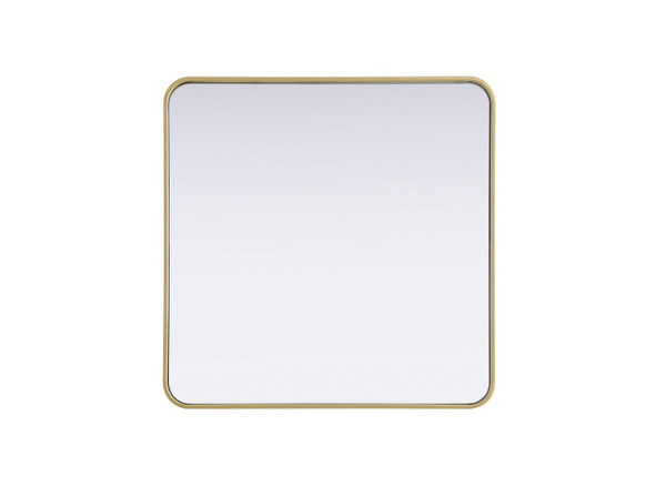 Elegant Lighting - MR8A3030BRA - Mirror - Remy - Brass