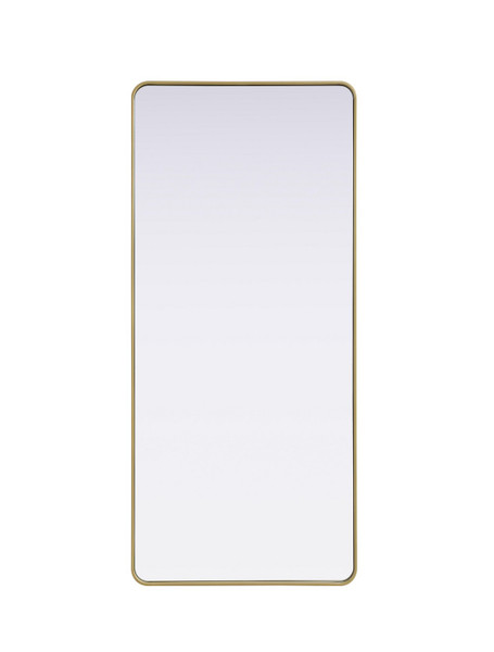 Elegant Lighting - MR8A3272BRA - Mirror - Remy - Brass
