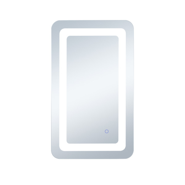 Elegant Lighting - MRE32730 - LED Mirror - Genesis - Glossy white