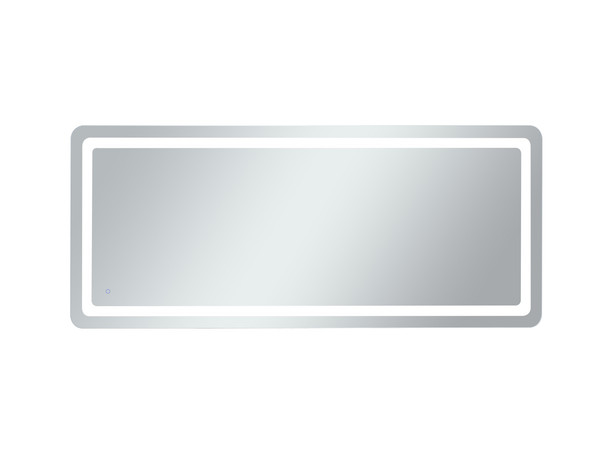 Elegant Lighting - MRE33072 - LED Mirror - Genesis - Glossy white