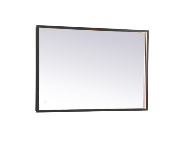 Elegant Lighting - MRE62436BK - LED Mirror - Pier - Black
