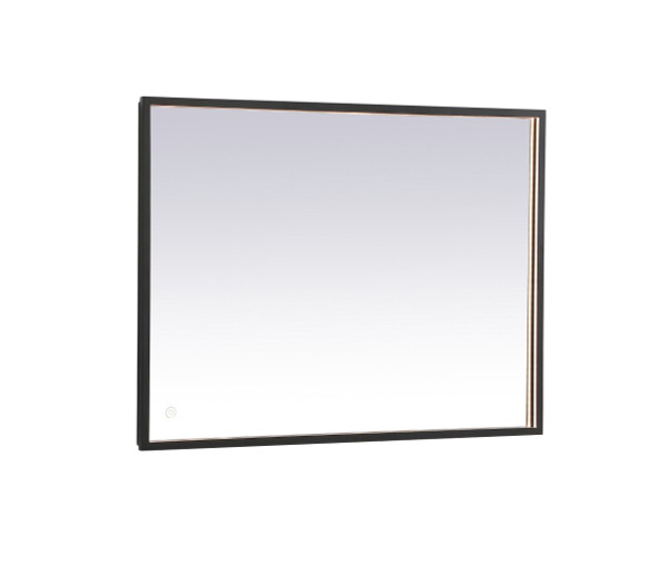 Elegant Lighting - MRE62736BK - LED Mirror - Pier - Black