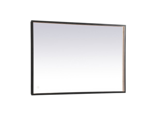 Elegant Lighting - MRE62740BK - LED Mirror - Pier - Black