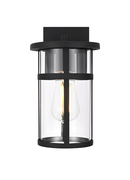 Elegant Lighting - OD406W11BK - One Light Outdoor Wall Sconce - Henrik - Black