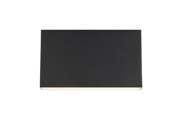 Elegant Lighting - OD508W8BK - LED Outdoor Wall Sconce - Colter - Black