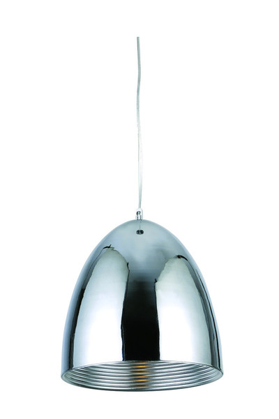 Elegant Lighting - PD1245 - One Light Pendant - Industrial - Chrome