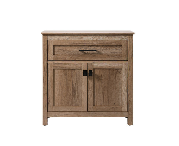 Elegant Lighting - SC013030NT - Bathroom Storage Freestanding Cabinet - Adian - Natural Oak