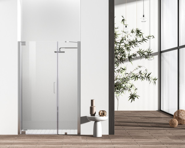 Elegant Lighting - SD404-4872PCH - Shower Door - Carson - Polished Chrome