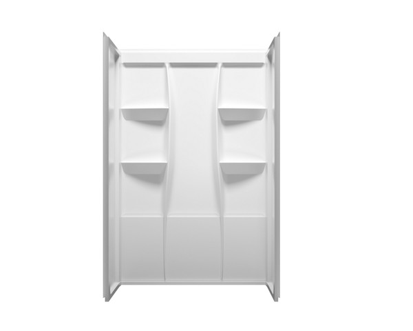 Elegant Lighting - SW1014836GW - Shower Wall Surround - Sterling - Glossy White