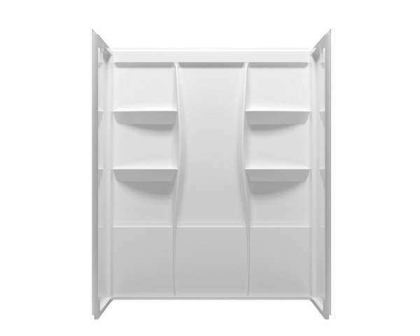Elegant Lighting - SW1016036GW - Shower Wall Surround - Sterling - Glossy White