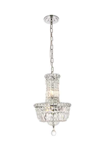 Elegant Lighting - V2528D12C/RC - Six Light Pendant - Tranquil - Chrome