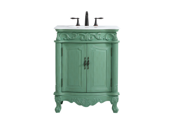 Elegant Lighting - VF-1008VM-VW - Single Bathroom Vanity - Danville - Vintage mint