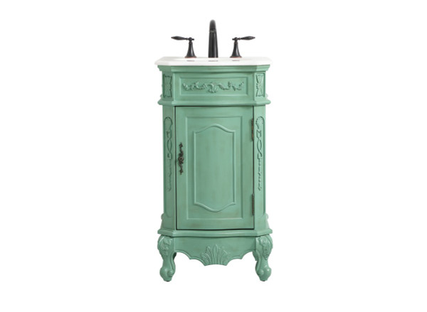 Elegant Lighting - VF10119VM - Vanity Sink Set - Danville - vintage mint