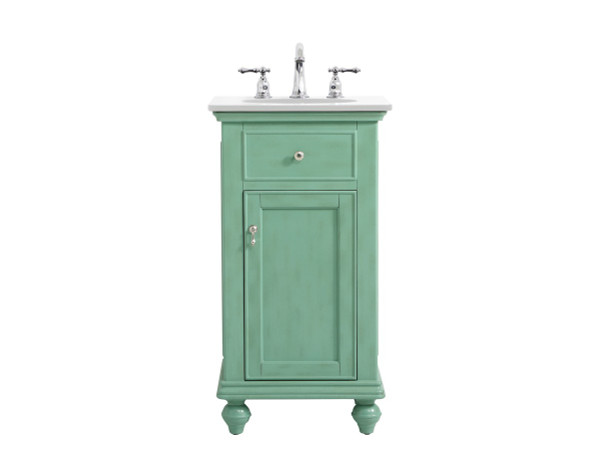 Elegant Lighting - VF12319VM-VW - Single Bathroom Vanity - Otto - Vintage mint