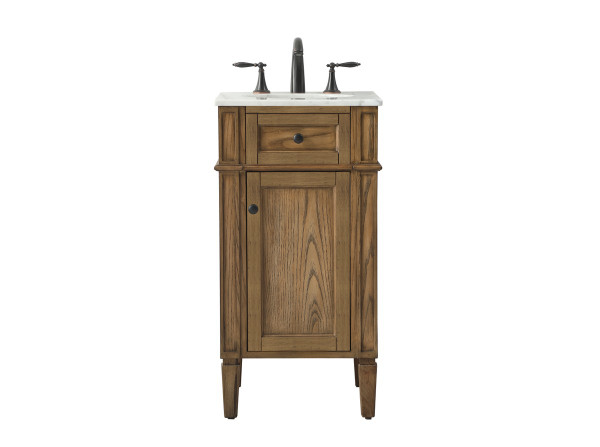 Elegant Lighting - VF12518DW - Single Bathroom Vanity - Park Avenue - driftwood