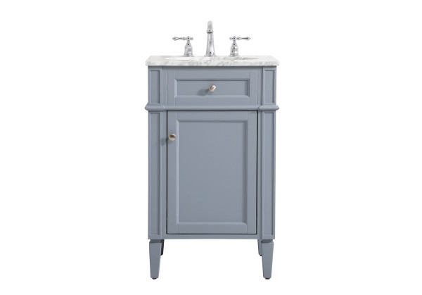 Elegant Lighting - VF12521GR - Single Bathroom Vanity - Park Avenue - grey