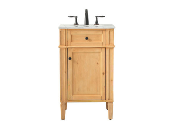 Elegant Lighting - VF12521NW - Single Bathroom Vanity - Park Avenue - natural wood